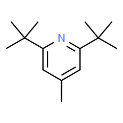 ChemSpider 2D Image | 2,6-di-t-Butyl-4-methylpyridine | C14H23N