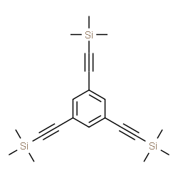 ChemSpider 2D Image | (Benzene-1,3,5-triyltri-2,1-ethynediyl)tris(trimethylsilane) | C21H30Si3