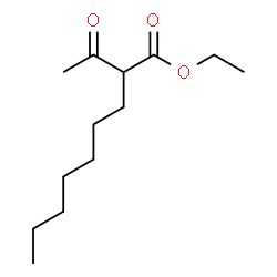 ChemSpider 2D Image | Ethyl 2-acetylnonanoate | C13H24O3