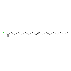 ChemSpider 2D Image | 9,12-Octadecadienoyl chloride | C18H31ClO