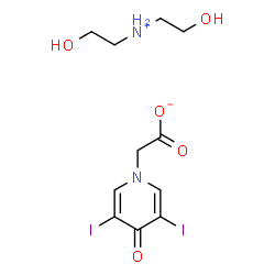 ChemSpider 2D Image | Diodone | C11H16I2N2O5