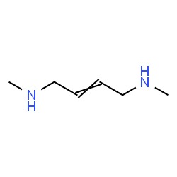 ChemSpider 2D Image | N,N'-Dimethyl-2-butene-1,4-diamine | C6H14N2