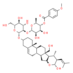 ChemSpider 2D Image | CSID:8947263 | C47H68O15