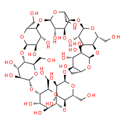 ChemSpider 2D Image | CSID:8947904 | C42H70O35