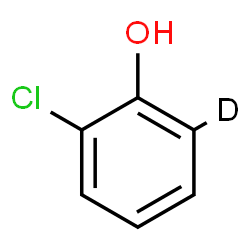 ChemSpider 2D Image | 2-chloro-6-deuterio-phenol | C6H4DClO