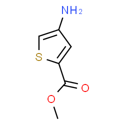 ChemSpider 2D Image | Methyl 4-amino-2-thiophenecarboxylate | C6H7NO2S