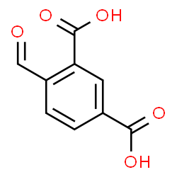 ChemSpider 2D Image | 4-Formylisophthalic acid | C9H6O5