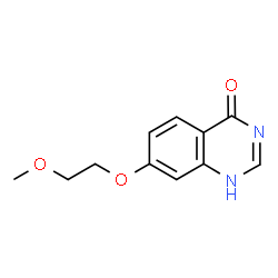 ChemSpider 2D Image | 7-(2-Methoxyethoxy)-4(1H)-quinazolinone | C11H12N2O3