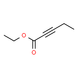 ChemSpider 2D Image | Ethyl 2-pentynoate | C7H10O2