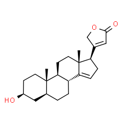 ChemSpider 2D Image | b-Anhydro-epi-digitoxigenin | C23H32O3