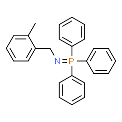 ChemSpider 2D Image | [(2-Methylbenzyl)imino](triphenyl)phosphorane | C26H24NP