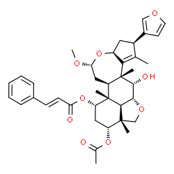 ChemSpider 2D Image | Nimbolinin C | C38H46O9