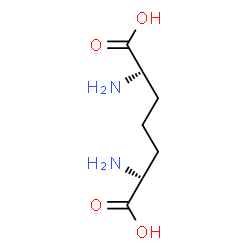 ChemSpider 2D Image | meso-2,6-Diaminopimelic acid | C7H14N2O4