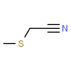 ChemSpider 2D Image | (Methylthio)acetonitrile | C3H5NS