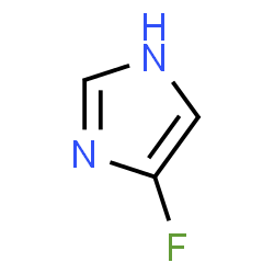 ChemSpider 2D Image | 4-Fluoro-1H-imidazole | C3H3FN2