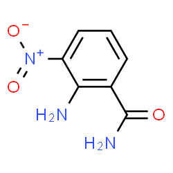 ChemSpider 2D Image | 2-Amino-3-nitrobenzamide | C7H7N3O3