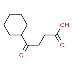 ChemSpider 2D Image | 4-Cyclohexyl-4-oxobutanoic acid | C10H16O3