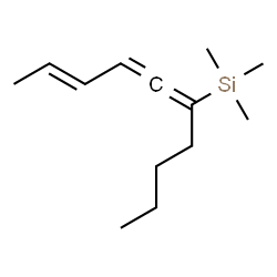 ChemSpider 2D Image | (8E)-5,6,8-Decatrien-5-yl(trimethyl)silane | C13H24Si