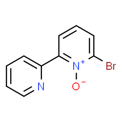 ChemSpider 2D Image | 6-Bromo-2,2'-bipyridine N-oxide | C10H7BrN2O