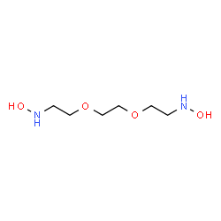 ChemSpider 2D Image | 2,2'-[1,2-Ethanediylbis(oxy)]bis(N-hydroxyethanamine) | C6H16N2O4