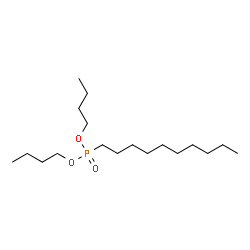 ChemSpider 2D Image | Dibutyl decylphosphonate | C18H39O3P