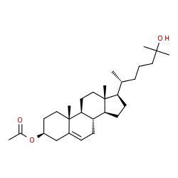 ChemSpider 2D Image | 25-Hydroxycholesterol 3-acetate | C29H48O3
