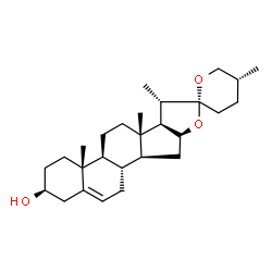 ChemSpider 2D Image | Diosgenin | C27H42O3