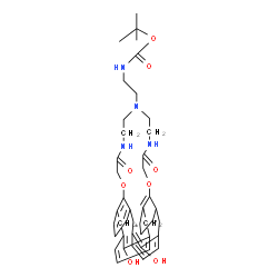 ChemSpider 2D Image | 2-Methyl-2-propanyl {2-[40,41-dihydroxy-5,13-dioxo-3,15-dioxa-6,9,12-triazahexacyclo[15.15.7.1~23,27~.1~34,38~.0~2,29~.0~16,21~]hentetraconta-1,16,18,20,23(41),24,26,29,31,34(40),35,37-dodecaen-9-yl]e
thyl}carbamate | C43H50N4O8
