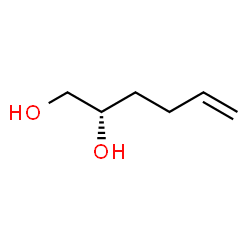 ChemSpider 2D Image | (2S)-HEX-5-ENE-1,2-DIOL | C6H12O2