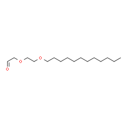 ChemSpider 2D Image | [2-(Dodecyloxy)ethoxy]acetaldehyde | C16H32O3