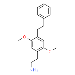 ChemSpider 2D Image | 2-[2,5-Dimethoxy-4-(2-phenylethyl)phenyl]ethanamine | C18H23NO2