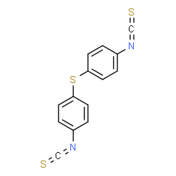 ChemSpider 2D Image | 1,1'-Sulfanediylbis(4-isothiocyanatobenzene) | C14H8N2S3