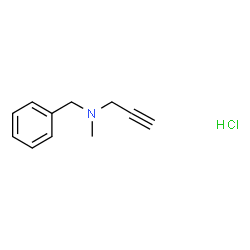 ChemSpider 2D Image | pargyline hydrochloride | C11H14ClN