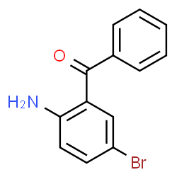 ChemSpider 2D Image | 2-Benzoyl-4-bromoaniline | C13H10BrNO
