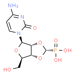 ChemSpider 2D Image | 2',3'-O-(Phosphonomethylene)cytidine | C10H14N3O8P