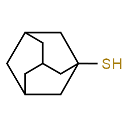 ChemSpider 2D Image | 1-Adamantanethiol | C10H16S