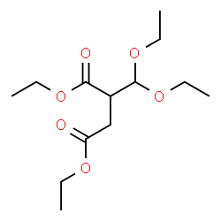 ChemSpider 2D Image | Diethyl 2-(diethoxymethyl)succinate | C13H24O6