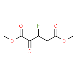ChemSpider 2D Image | Dimethyl 3-fluoro-2-oxopentanedioate | C7H9FO5