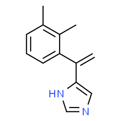 ChemSpider 2D Image | 4-[1-(2,3-Dimethylphenyl)vinyl]-1H-imidazole | C13H14N2