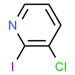 ChemSpider 2D Image | 3-Chloro-2-iodopyridine | C5H3ClIN