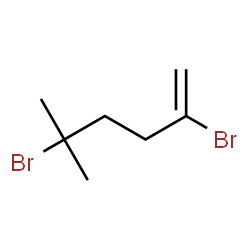 ChemSpider 2D Image | 2,5-Dibromo-5-methyl-1-hexene | C7H12Br2