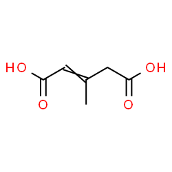 ChemSpider 2D Image | 3-Methylglutaconic acid | C6H8O4