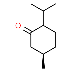 ChemSpider 2D Image | (5R)-2-Isopropyl-5-methylcyclohexanone | C10H18O
