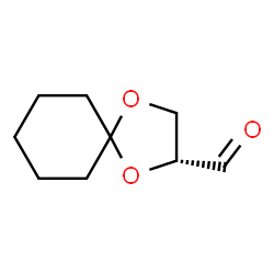 ChemSpider 2D Image | (R)-Cyclohexylideneglyceraldehyde | C9H14O3