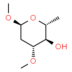 ChemSpider 2D Image | a-D-Oleandrose | C8H16O4