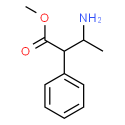 ChemSpider 2D Image | Methyl 3-amino-2-phenylbutanoate | C11H15NO2