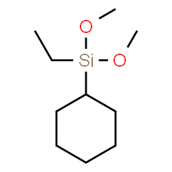 ChemSpider 2D Image | Cyclohexylethyldimethoxysilane | C10H22O2Si