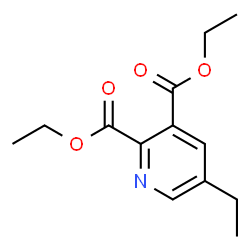 ChemSpider 2D Image | Diethyl 5-ethylquinolinate | C13H17NO4