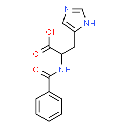ChemSpider 2D Image | N-Benzoylhistidine | C13H13N3O3