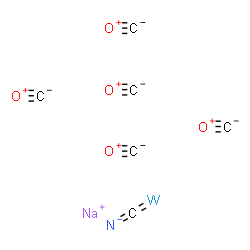 ChemSpider 2D Image | Sodium (azanidylidenemethylene)tungsten - carbon monooxide (1:1:5) | C6NNaO5W